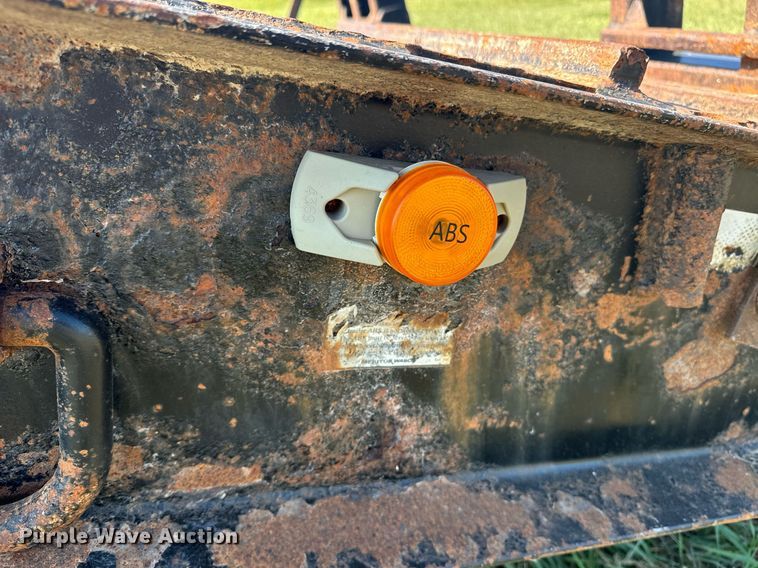 image for item EE7589 2011 Neville Built drop deck equipment trailer