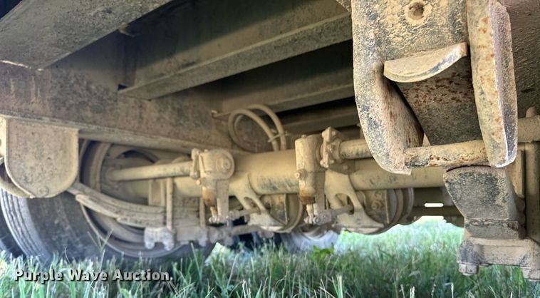 image for item EE7589 2011 Neville Built drop deck equipment trailer