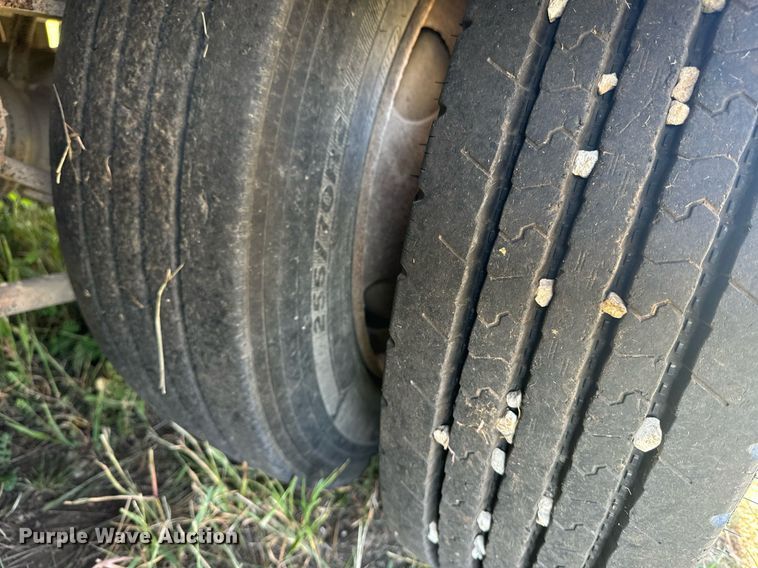 image for item EE7589 2011 Neville Built drop deck equipment trailer