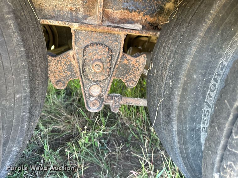 image for item EE7589 2011 Neville Built drop deck equipment trailer