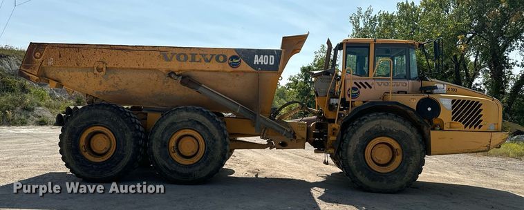 image for item EE7637 2007 Volvo A40D haul truck