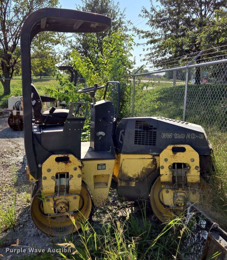 image for item EE8486 2003 Bomag  BW120 AD-3 double drum vibratory roller