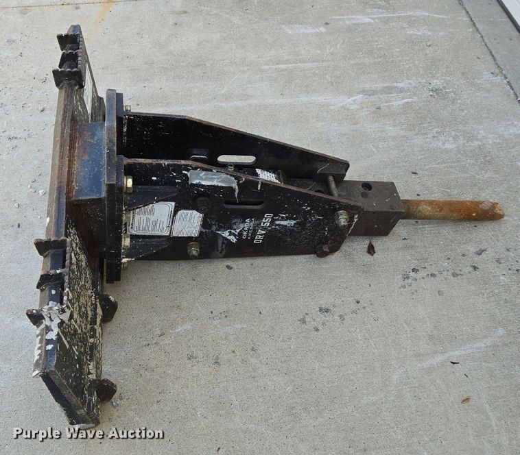 image for item EE8487 Okada America ORV550 skid steer breaker
