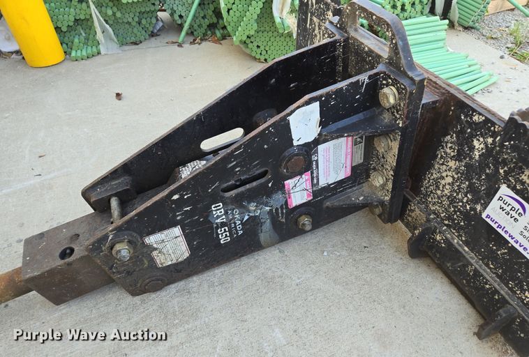 image for item EE8487 Okada America ORV550 skid steer breaker