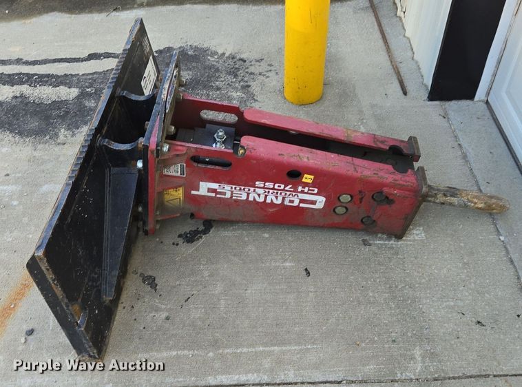 image for item EE8488 Connect Work Tools  CH70SS skid steer breaker