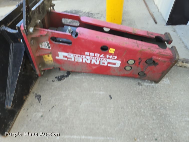 image for item EE8488 Connect Work Tools  CH70SS skid steer breaker