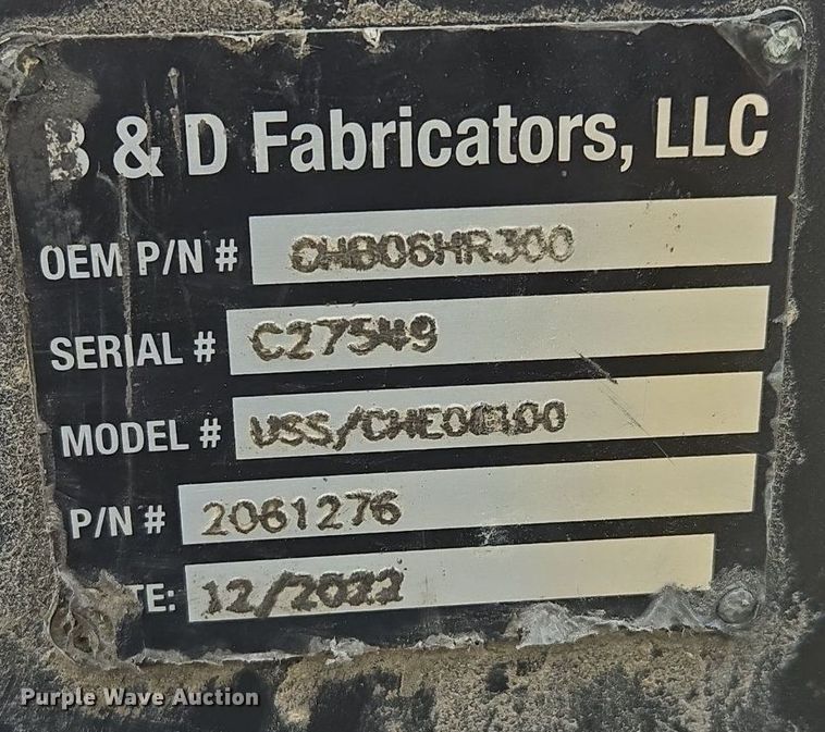 image for item EE8488 Connect Work Tools  CH70SS skid steer breaker