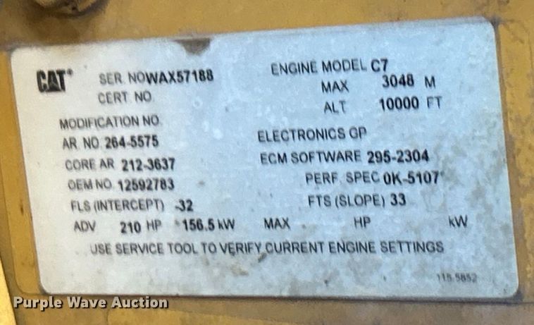 image for item EG0735 2007 Chevrolet  C6500 dump truck