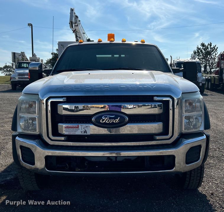 image for item EG0990 2012 Ford F550 Super Duty XL SuperCab utility / service truck