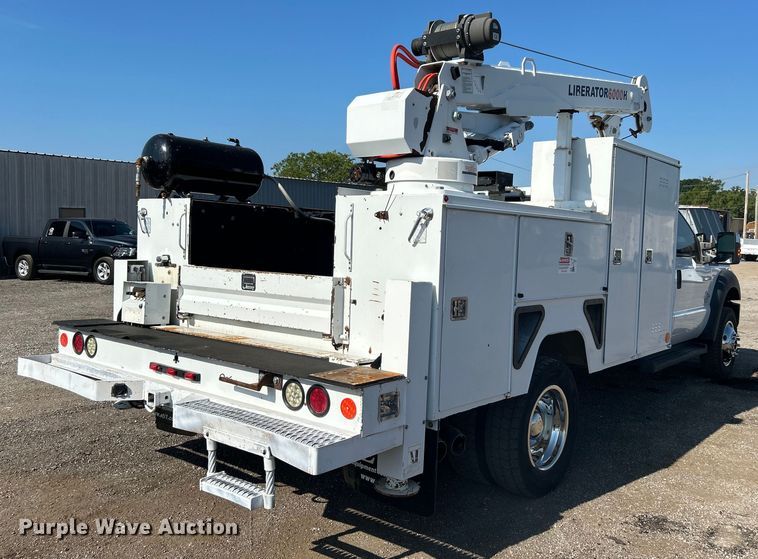 image for item EG0990 2012 Ford F550 Super Duty XL SuperCab utility / service truck