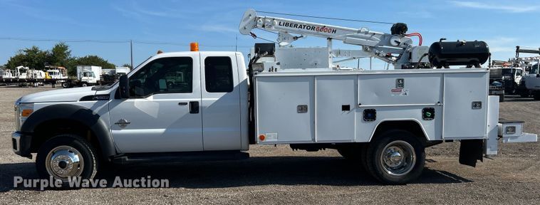 image for item EG0990 2012 Ford F550 Super Duty XL SuperCab utility / service truck