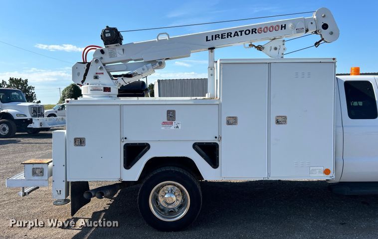 image for item EG0990 2012 Ford F550 Super Duty XL SuperCab utility / service truck