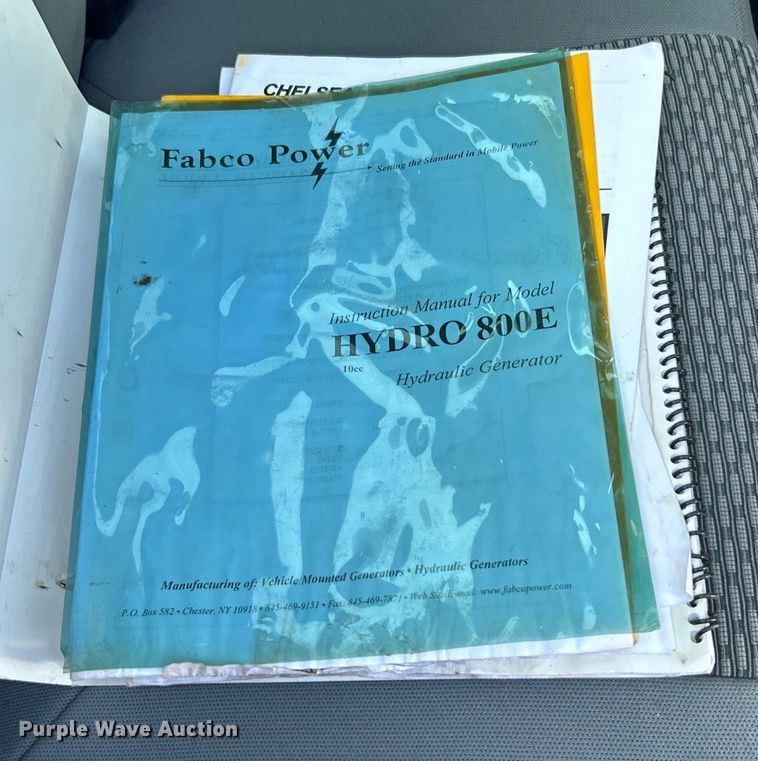 image for item EG0990 2012 Ford F550 Super Duty XL SuperCab utility / service truck