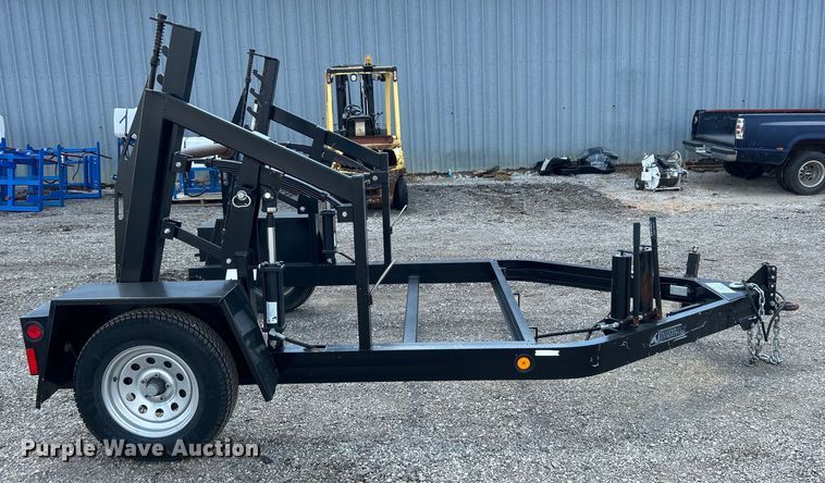 image for item EG0996 2008 Kiefer Built reel trailer