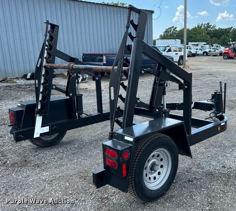 image for item EG0996 2008 Kiefer Built reel trailer