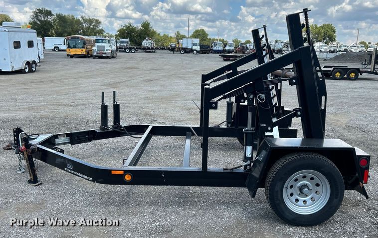 image for item EG0996 2008 Kiefer Built reel trailer