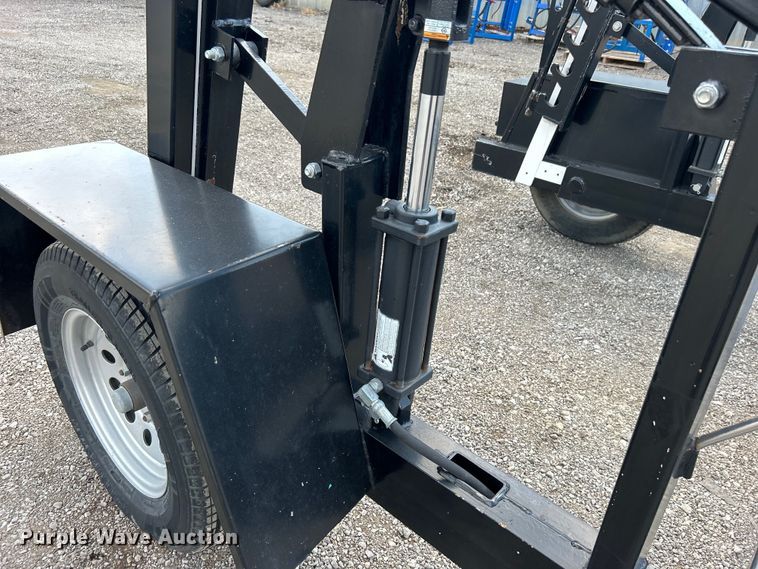 image for item EG0996 2008 Kiefer Built reel trailer