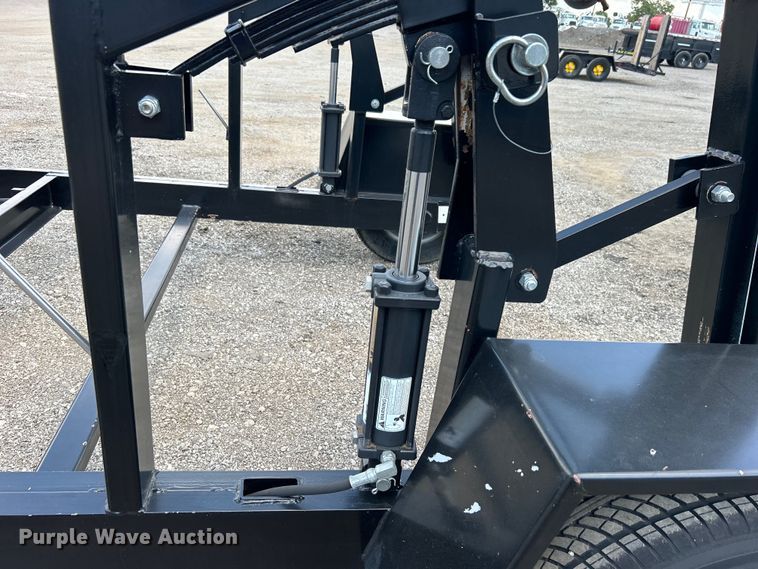 image for item EG0996 2008 Kiefer Built reel trailer