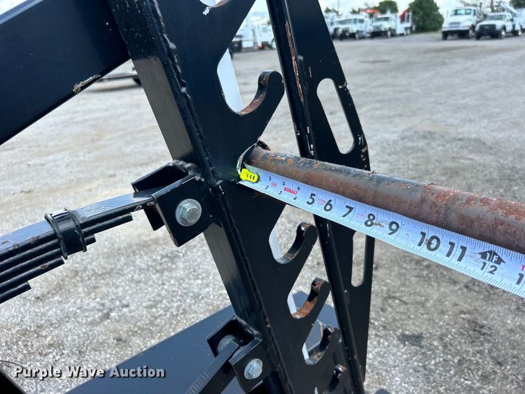 image for item EG0996 2008 Kiefer Built reel trailer