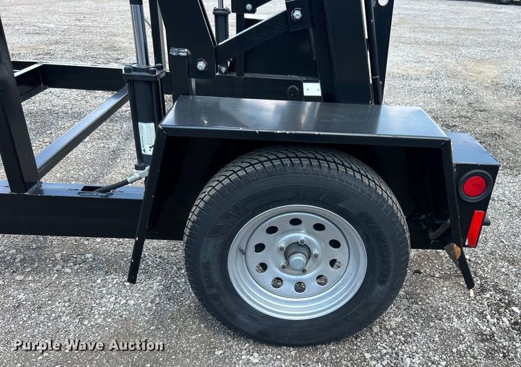 image for item EG0996 2008 Kiefer Built reel trailer