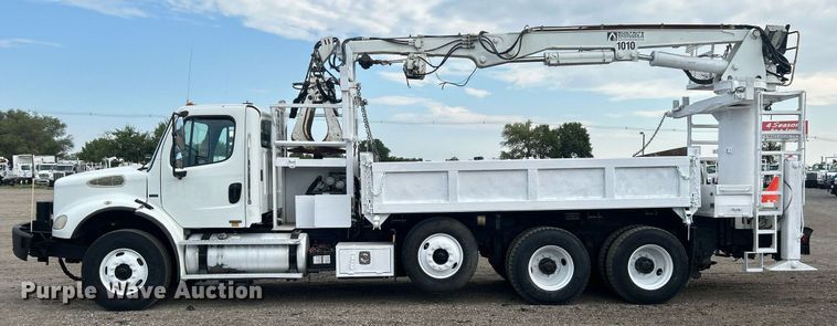 image for item EG1003 2010 Freightliner  Business Class M2 grapple crane truck