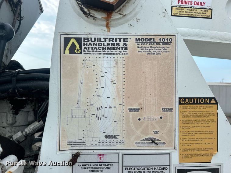 image for item EG1003 2010 Freightliner  Business Class M2 grapple crane truck