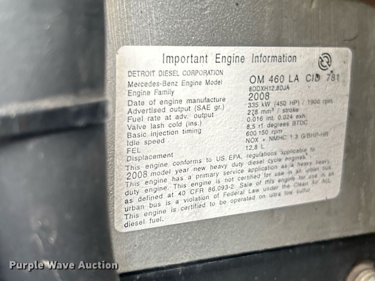 image for item EG1003 2010 Freightliner  Business Class M2 grapple crane truck