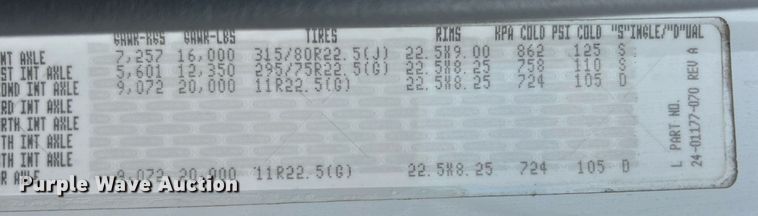 image for item EG1003 2010 Freightliner  Business Class M2 grapple crane truck