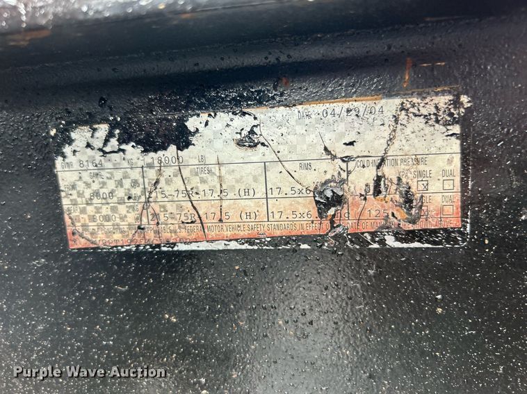 image for item EG1013 2004 Vac-Tec 959 vacuum excavator