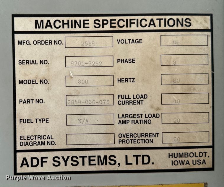 image for item EH4385 ADF Systems  300 parts washer