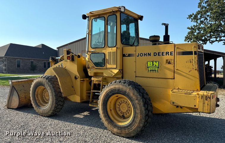 image for item EH6989 1988 John Deere 544E wheel loader