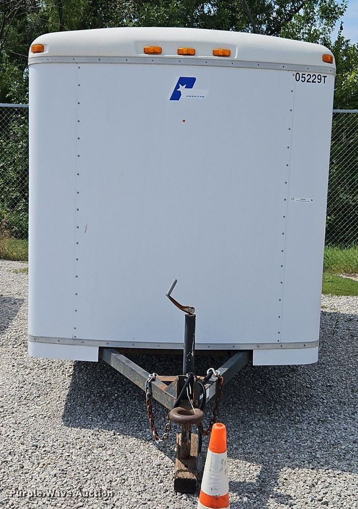 image for item EI8269 1993 Pace American F610SA enclosed cargo trailer