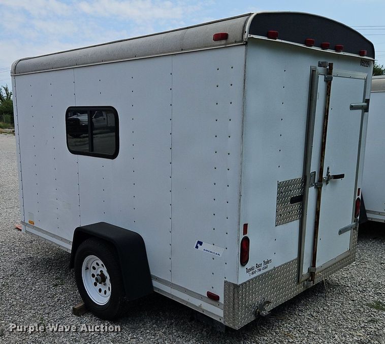 image for item EI8269 1993 Pace American F610SA enclosed cargo trailer