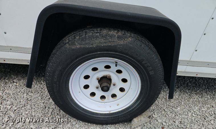 image for item EI8269 1993 Pace American F610SA enclosed cargo trailer