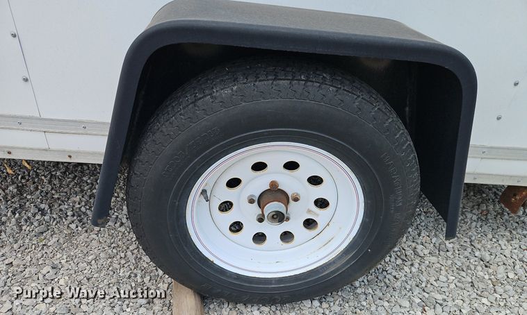 image for item EI8269 1993 Pace American F610SA enclosed cargo trailer