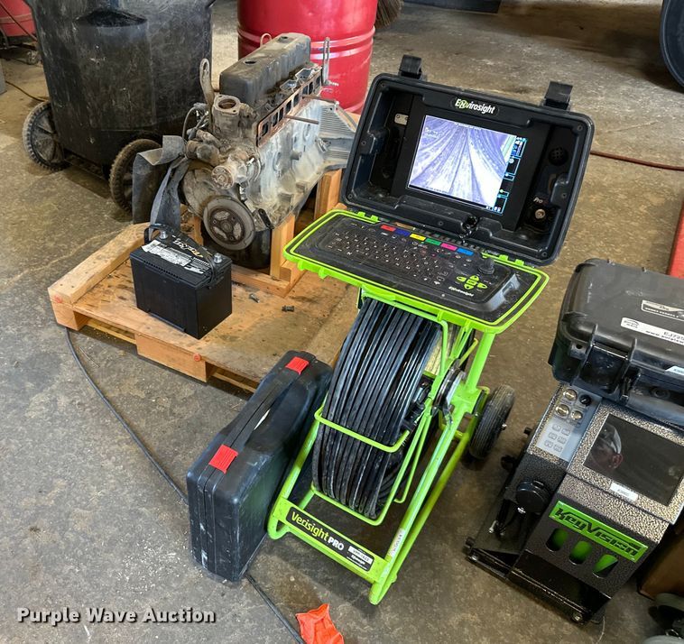 image for item EJ7249 Envirosight Verisight vpp 1623 pipe inspection system