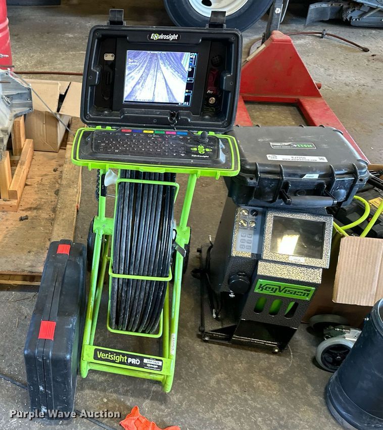 image for item EJ7249 Envirosight Verisight vpp 1623 pipe inspection system