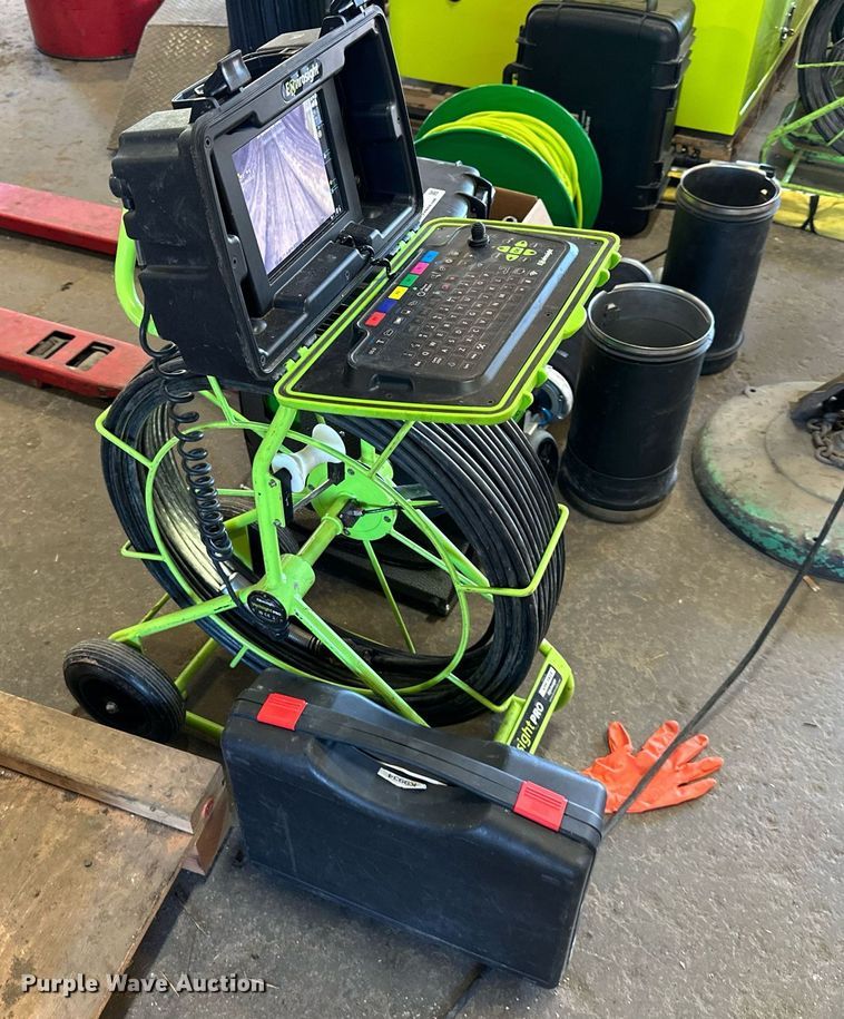 image for item EJ7249 Envirosight Verisight vpp 1623 pipe inspection system