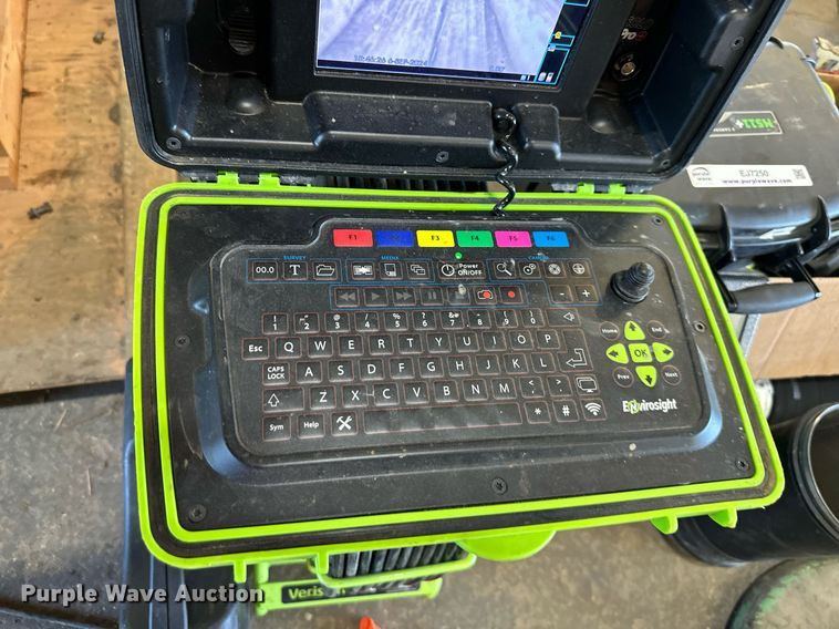 image for item EJ7249 Envirosight Verisight vpp 1623 pipe inspection system