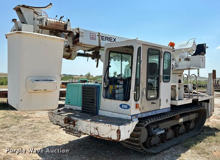 image for item EJ8914 IHI IC50 track carrier with digger derrick 