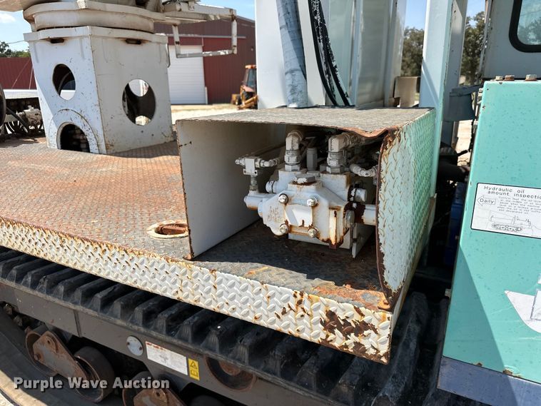 image for item EJ8914 IHI IC50 track carrier with digger derrick 