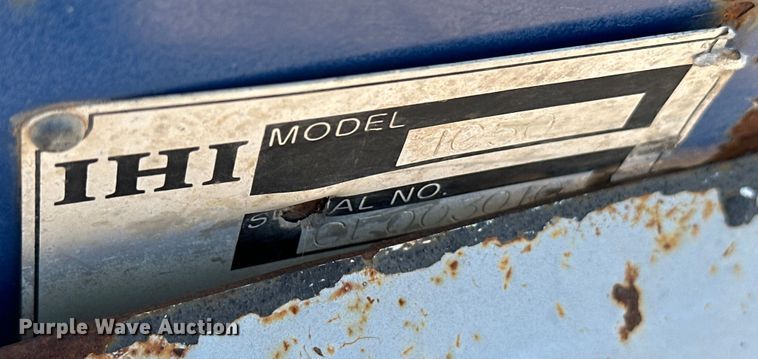 image for item EJ8914 IHI IC50 track carrier with digger derrick 