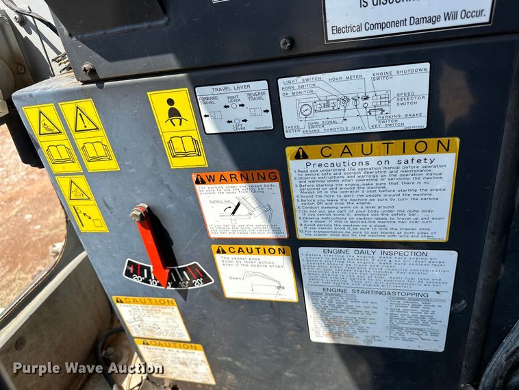 image for item EJ8915 IHI  IC50  track carrier with digger derrick 