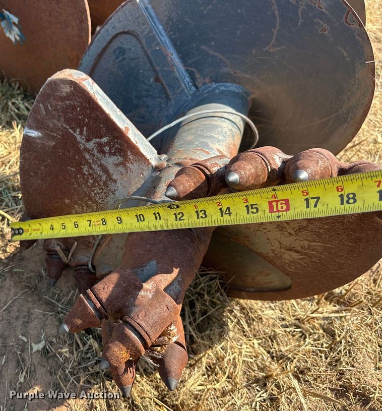 image for item EJ8922 (2) auger bits 