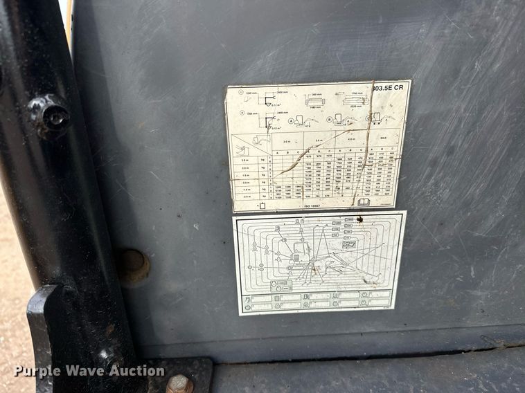 image for item EJ8968 2014 Caterpillar  303.5E mini excavator