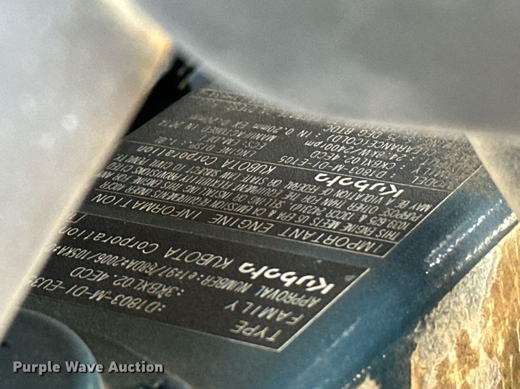 image for item EJ8969 2014 Bobcat E35 mini excavator