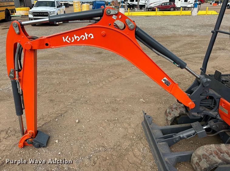 image for item EJ8971 2014 Kubota  KX018-4 mini excavator