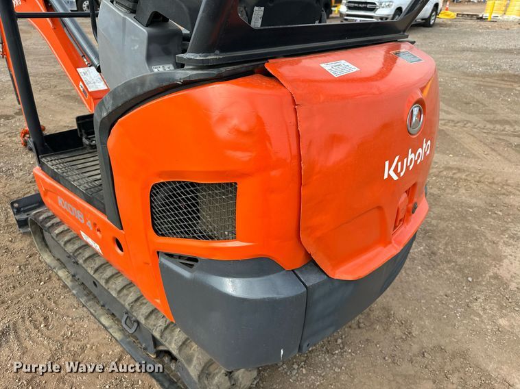 image for item EJ8971 2014 Kubota  KX018-4 mini excavator