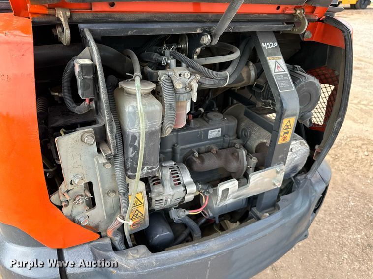 image for item EJ8971 2014 Kubota  KX018-4 mini excavator