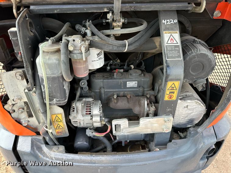 image for item EJ8971 2014 Kubota  KX018-4 mini excavator